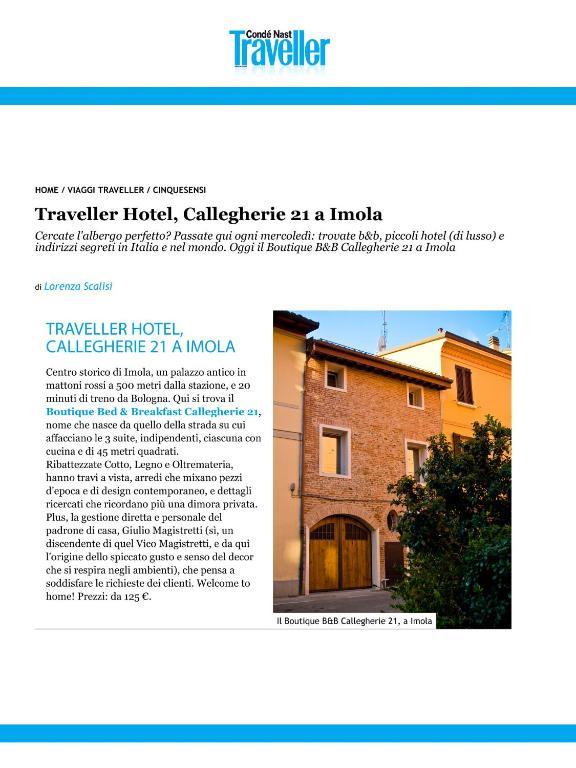 Callegherie 21 Boutique B&B Imola Ngoại thất bức ảnh